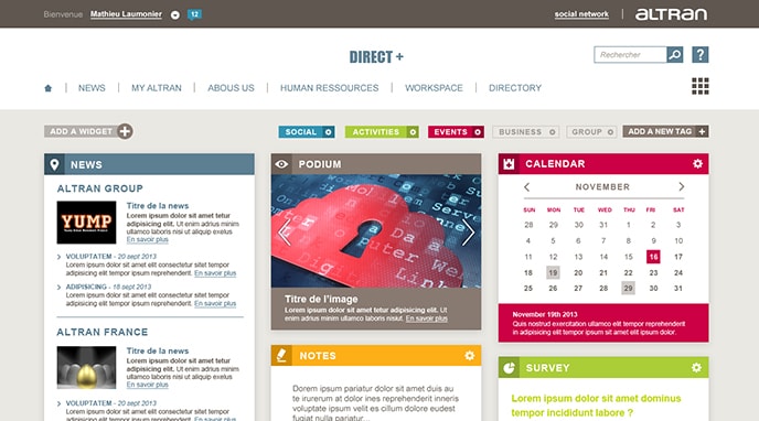 Intranet Altran