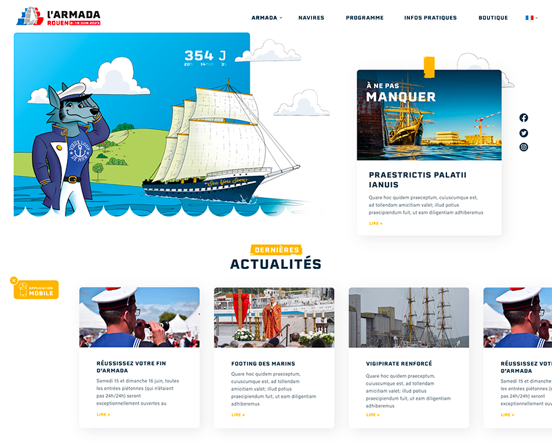 site présentation entreprise Intranet SharePoint